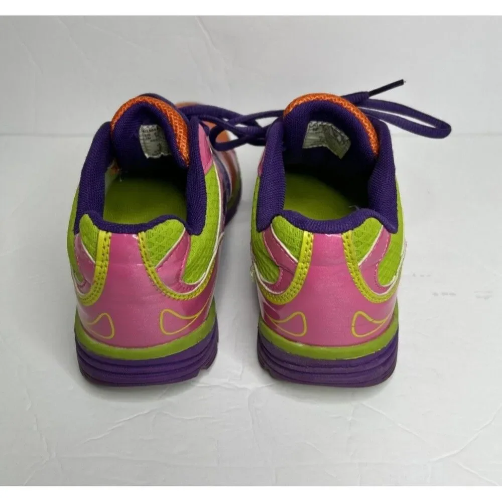 Athletech Willow 2 Lace Up Sneakers Women’s 7M Pink Purple Orange Athletic